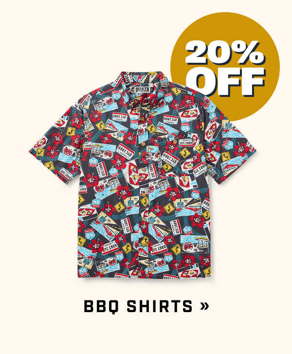 20% Off BBQ Shirts