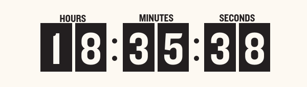 Time Is Running Out