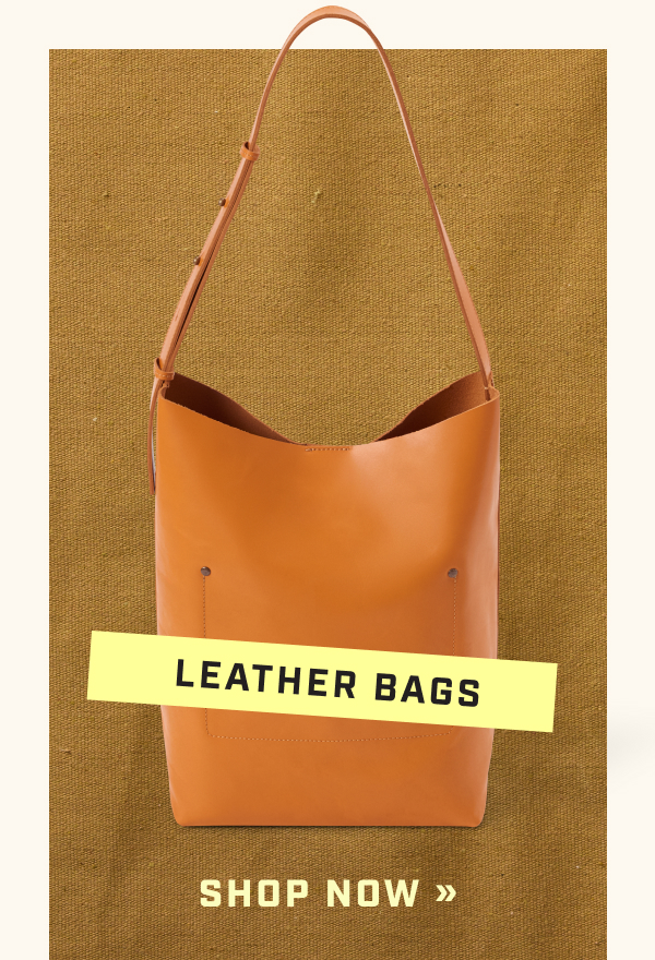 Leather Bags - Shop Now