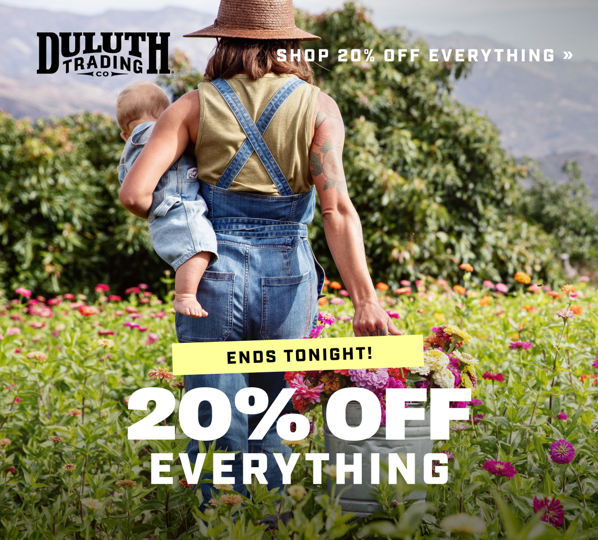 Duluth Trading Co. - 20% OFF Everything - Ends Tonight