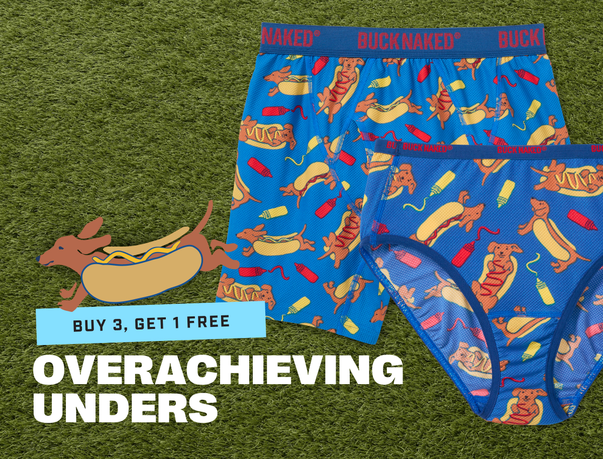 Buy 3, Get 1 FREE - Overachieving Unders