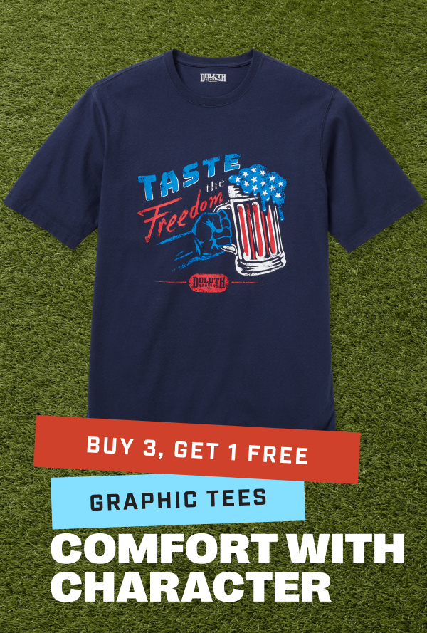 Buy 3, Get 1 FREE - Graphic Tees - Comfort With Character