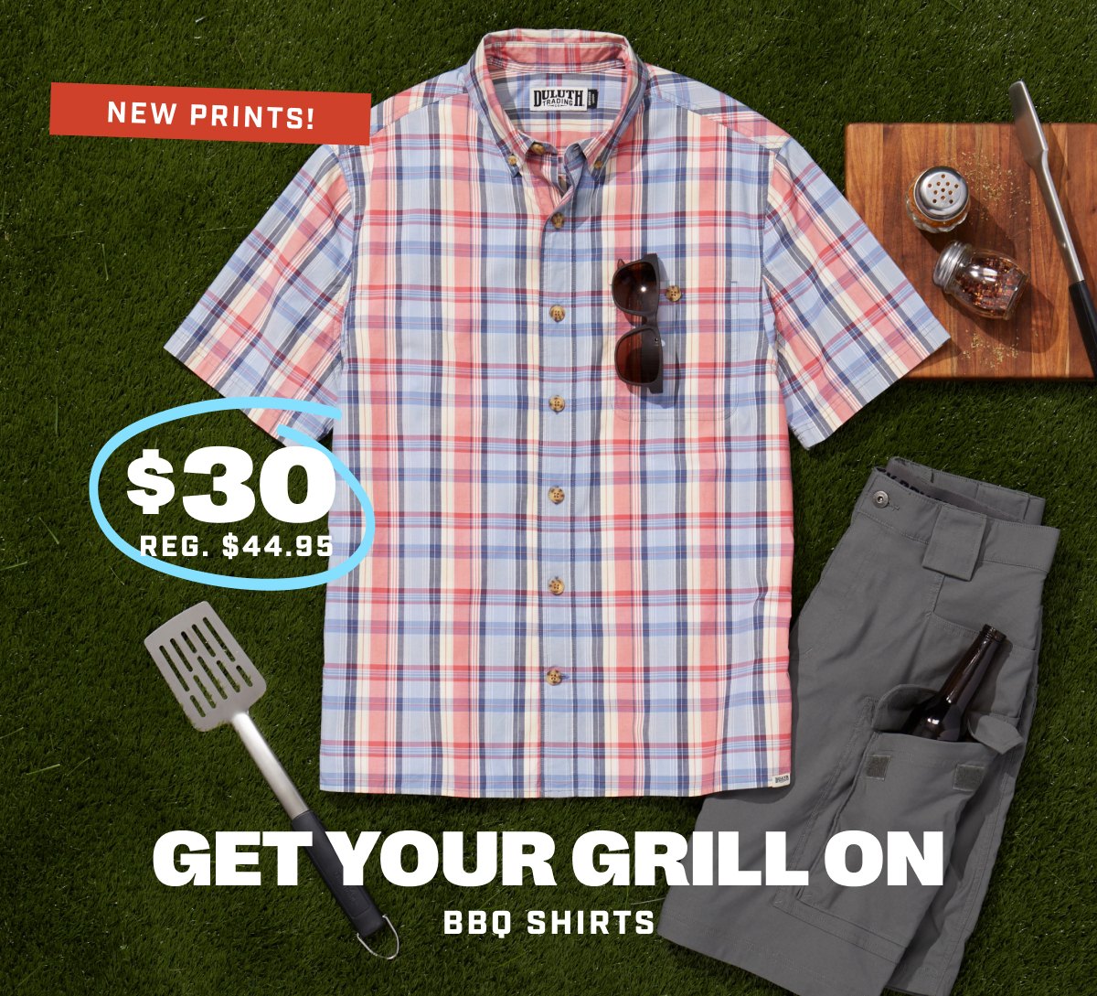 $30 - BBQ Shirts - New Prints - Get Your Grill On