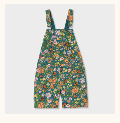 Women's Heirloom Gardening 7' Short Overalls