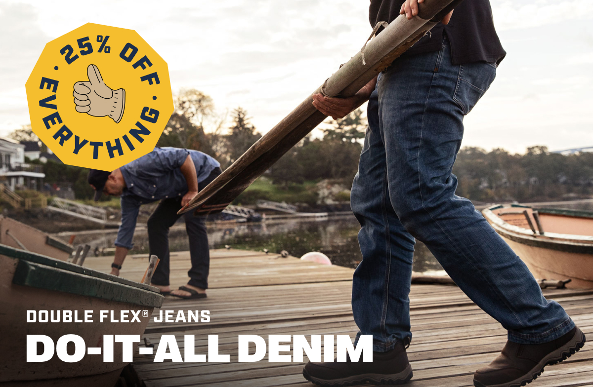 25% OFF Double Flex Jeans - Do-It-All Denim