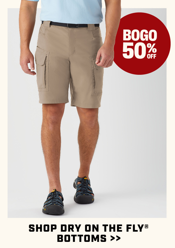 BOGO 50% Off - Shop Dry on the Fly Bottoms