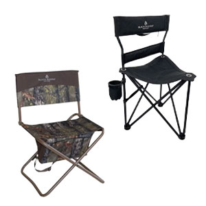 Black Sierra XL Legend Field or Tri-Hunt with Back Chair