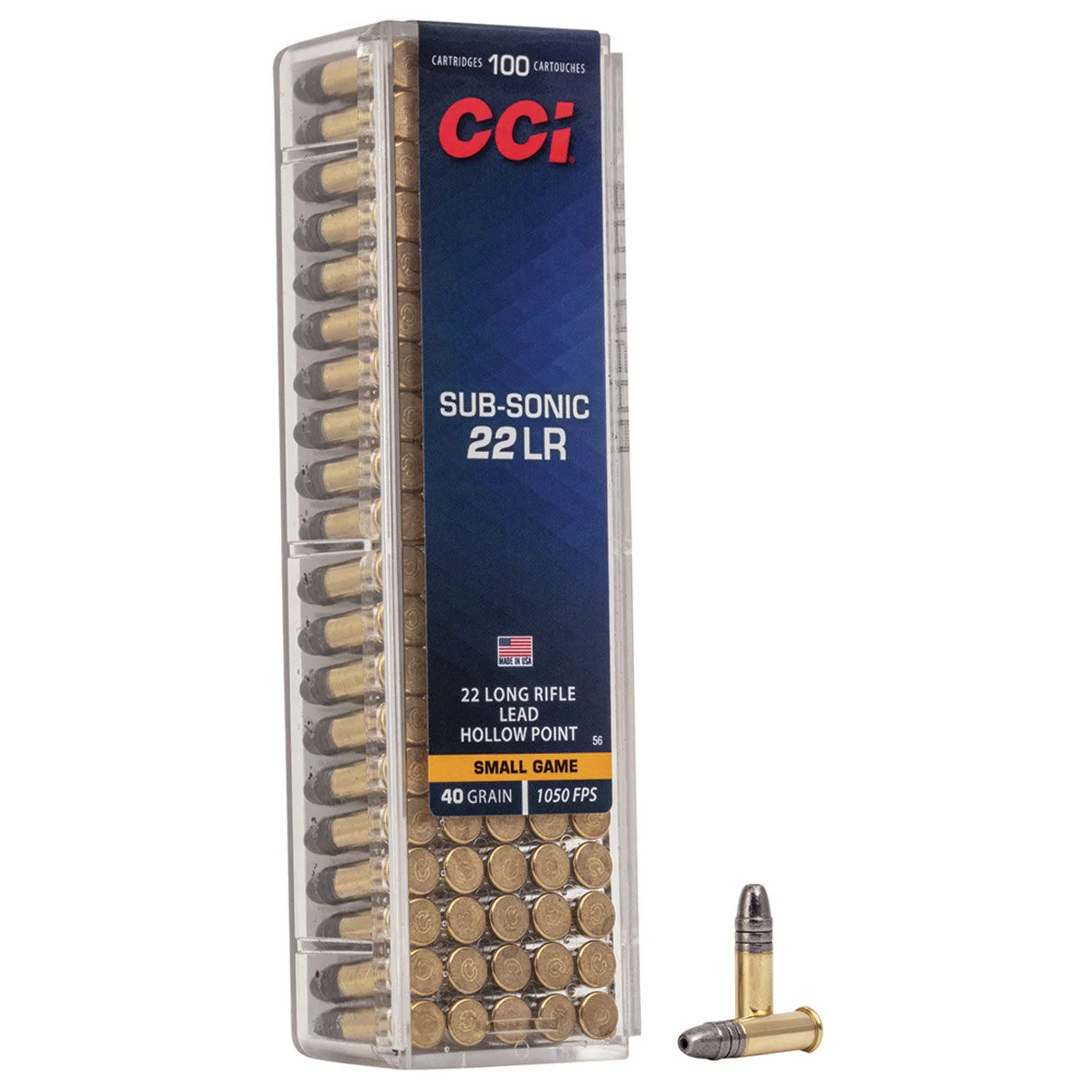 CCI Sub-Sonic HP 22 LR