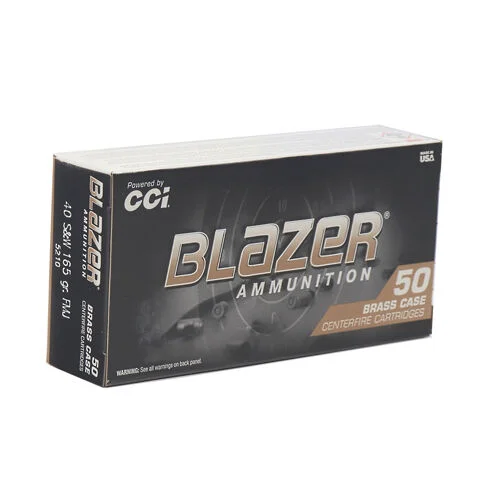 CCI Blazer Brass 40 S&W Ammo
