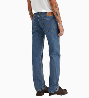 Levi's Men's 505 Medium Stonewash Regular Fit Jeans