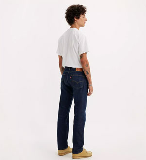Levi's Men's 505 Regular Nail Loop Knot Jeans