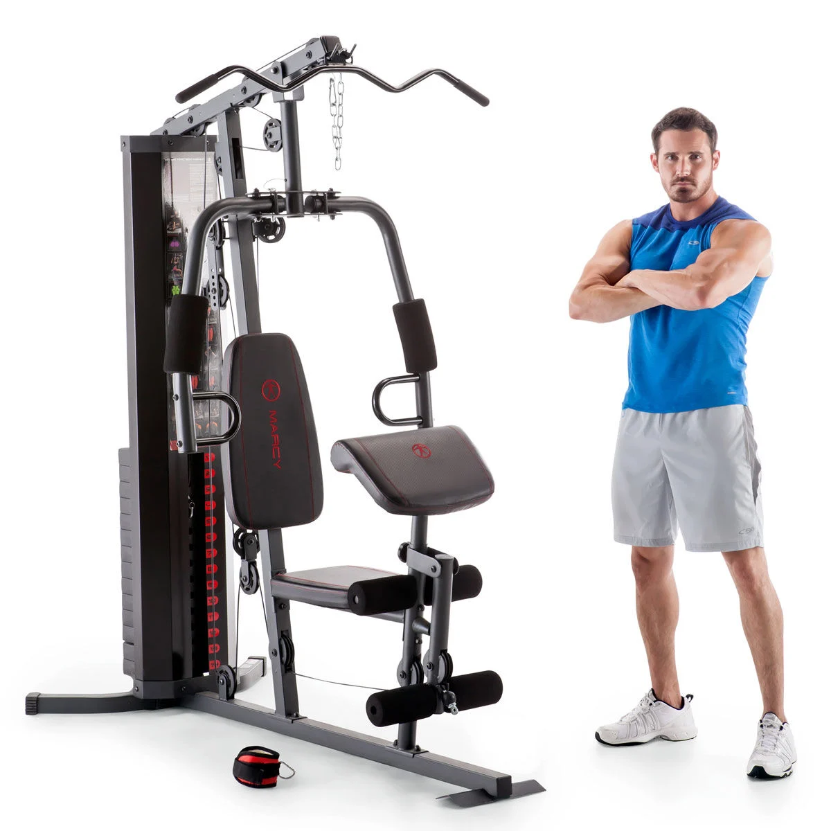 Marcy MWM-990 150lb Home Training System for Full-Body Strength Workout
