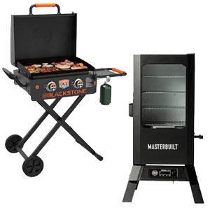 Blackstone 22" On-The-Go Griddle or Masterbuilt 710 Digital Electric Smoker