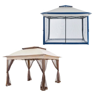 Captiva Designs 11x11 Pop Up Gazebo or Yoli 11x11 Screen House