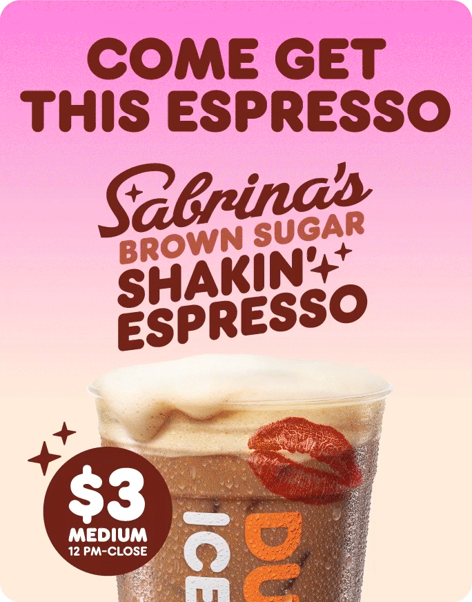 Come get this espresso.