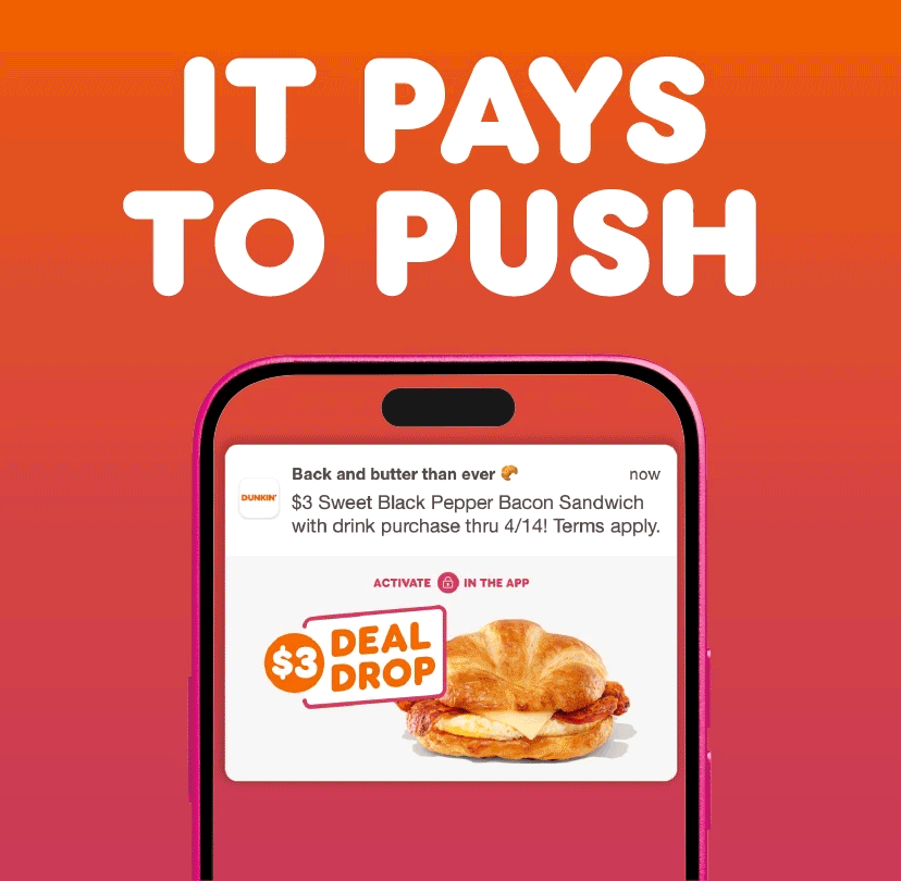 It pays to push.