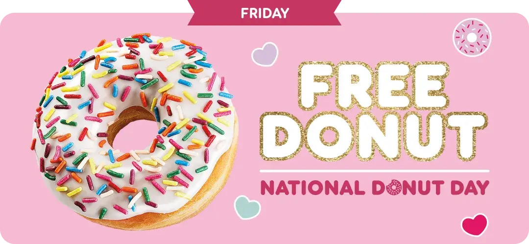 Friday is National Donut Day.