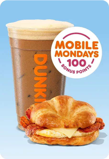 Mobile Mondays at Dunkin'.