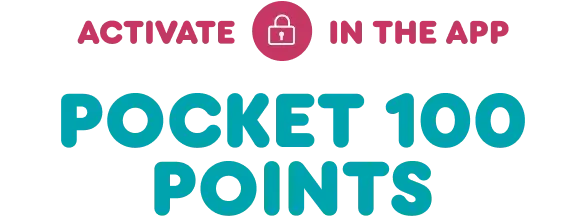 Activate this offer in the app and pocket 100 bonus points