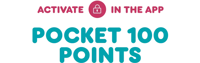 Activate this offer in the app and pocket 100 bonus points
