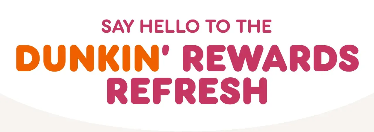 Today's the day! Explore what's new with Dunkin' Rewards and check your points balance to see if it's time to redeem.