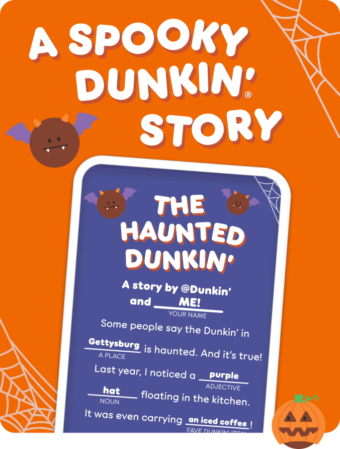 A spooky Dunkin' story.