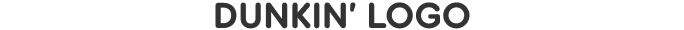 Dunkin' logo.