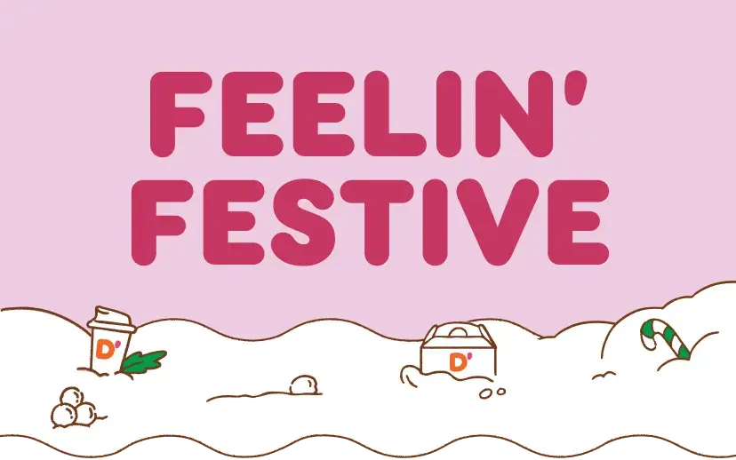 Feeling festive.
