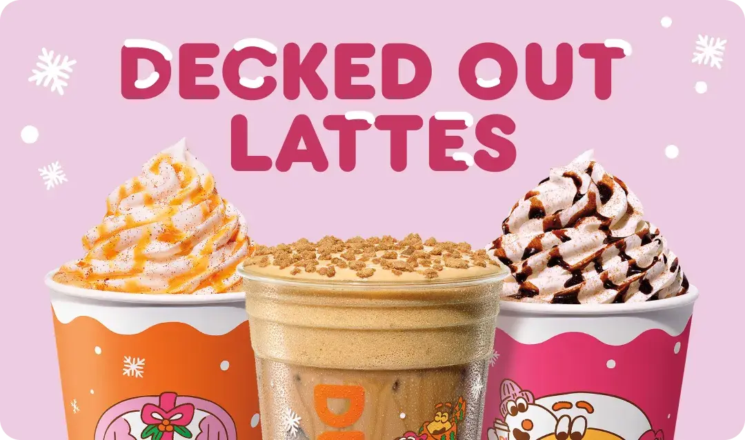 Decked out lattes