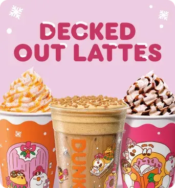 Decked out lattes