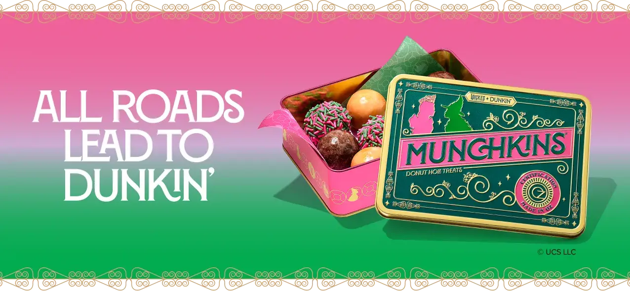 All roads lead to Dunkin'