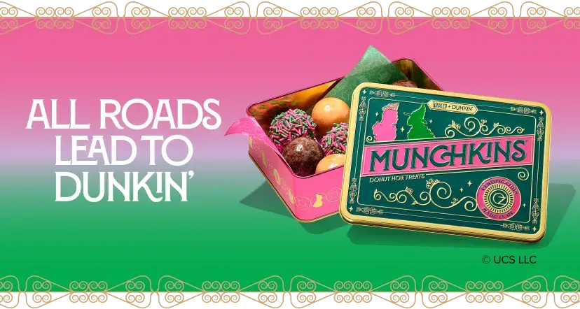 All roads lead to Dunkin'