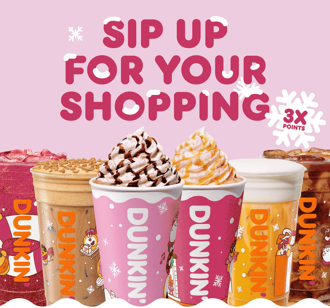 Sip up for your shopping.