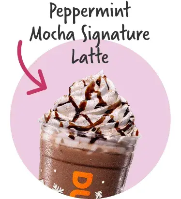 Peppermint Mocha Signature Latte