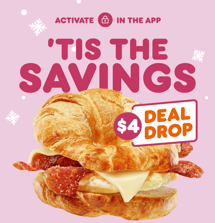 'Tis the savings. Activate this $4 Deal Drop in the app.