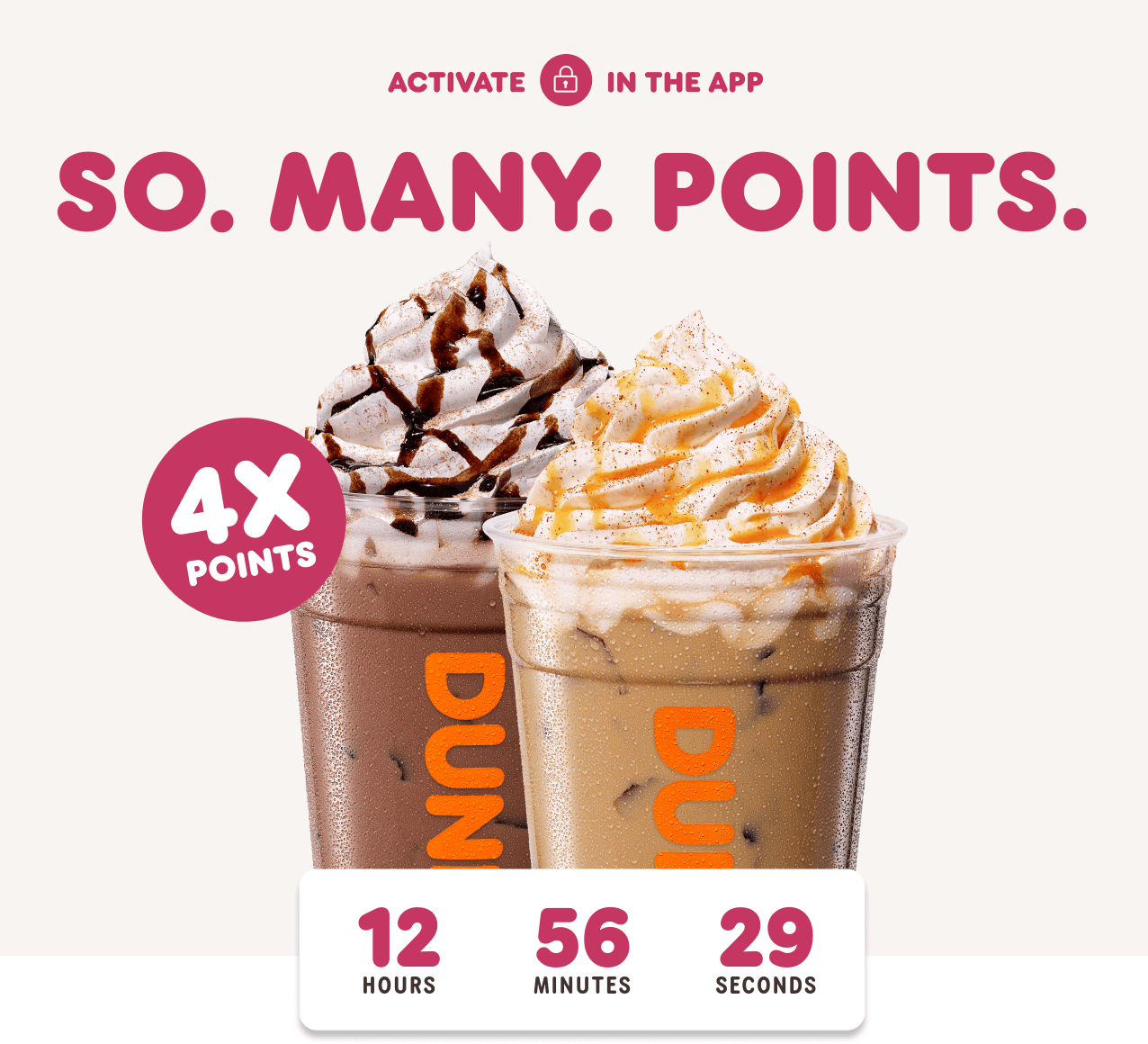 So many points. Activate in the app to earn.