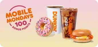 Earn 100 bonus points when you activate & order ahead tomorrow, 3/30. Terms apply.​