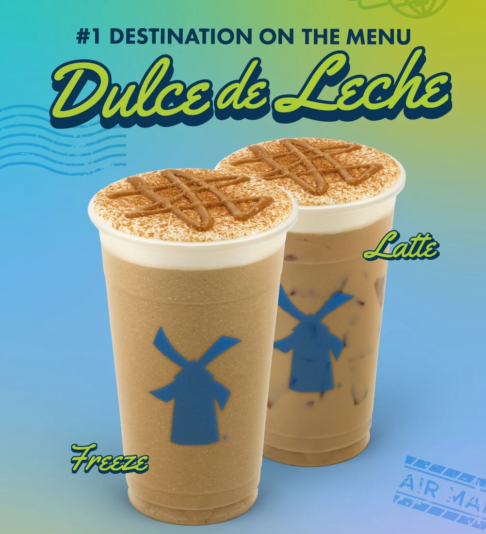 #1 Destination On The Menu | Dulce de Leche Latte/Freeze