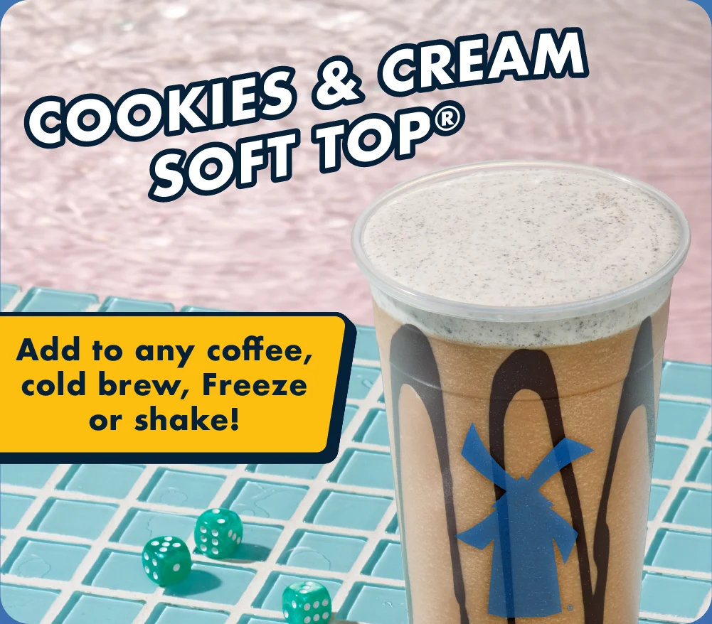 Cookies & Cream Soft Top® | Add to any offee, cold brew, Freeze, or shake! 