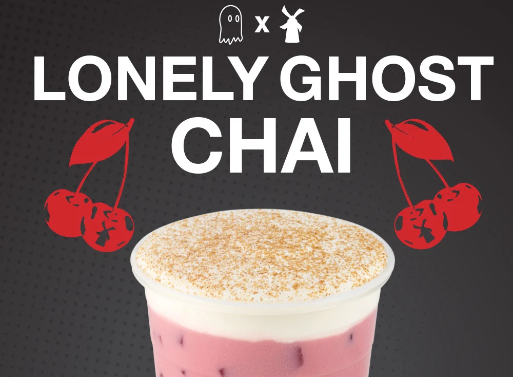Lonely Ghost Logo X Dutch Bros Logo | Lonely Ghost Chai