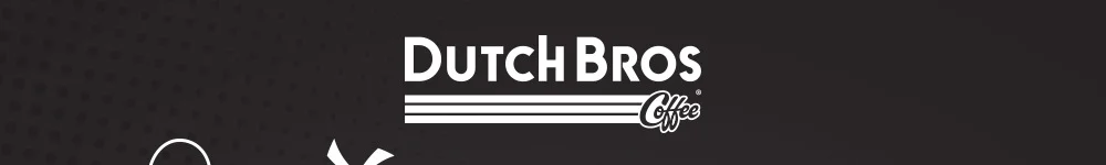 Dutch Bros Coffee Logo clickable, will take you to Dutch Bros App