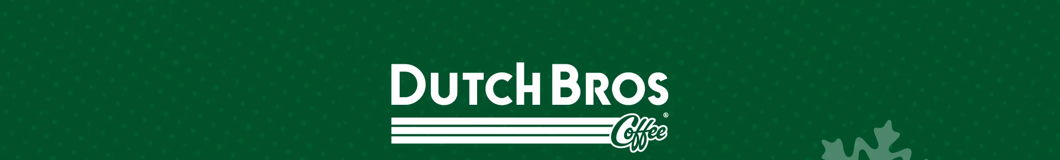 Dutch Bros Coffee Logo clickable, will take you to Dutch Bros App