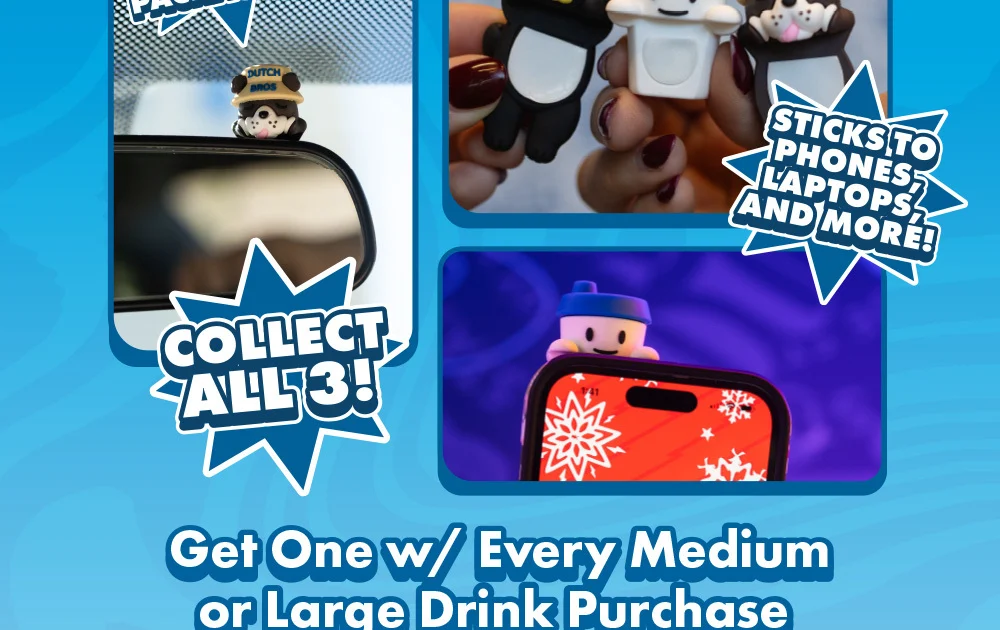Get one w/ Every Medium or Large Drink Purchase