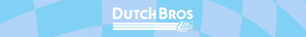 Dutch Bros Coffee Logo clickable, will take you to Dutch Bros App