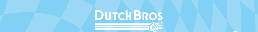 Dutch Bros Coffee Logo clickable, will take you to Dutch Bros App