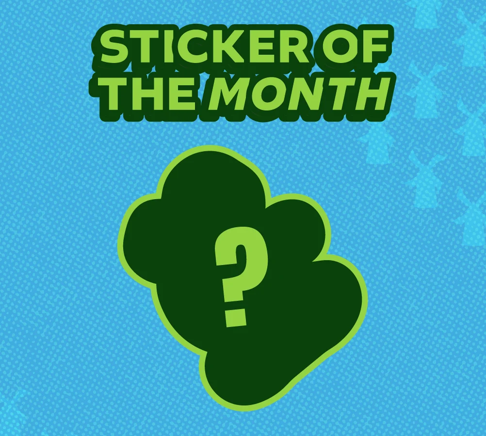 Sticker Of The Month