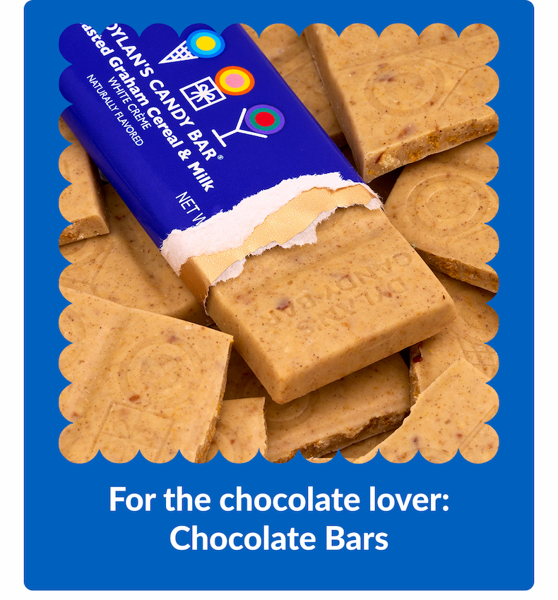 For the chocolate lover: Chocolate Bars
