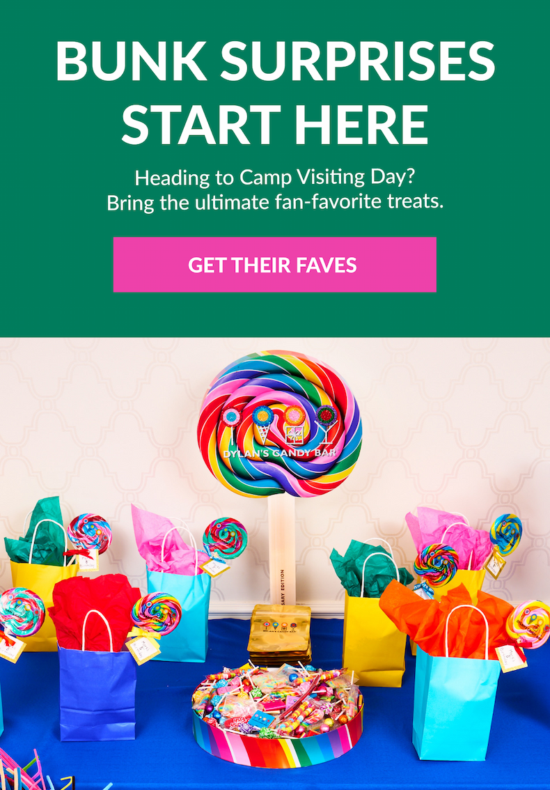 Bunk Surprises Start Here Heading to Camp Visiting Day? Bring the ultimate fan-favorite treats. GET THEIR FAVES&nbsp;