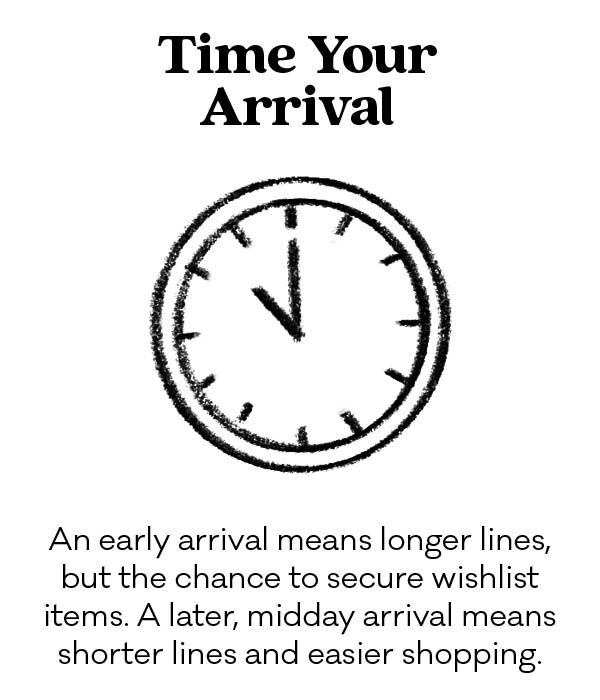 Time your arrival