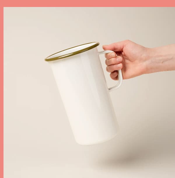 Enamelware Pitcher